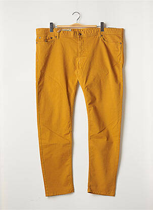 Blugi cu croială slim galben MCS femeie