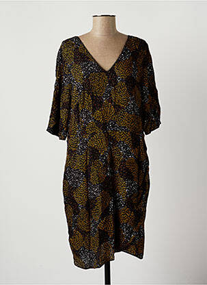 Rochie midi negru ONE STEP femeie