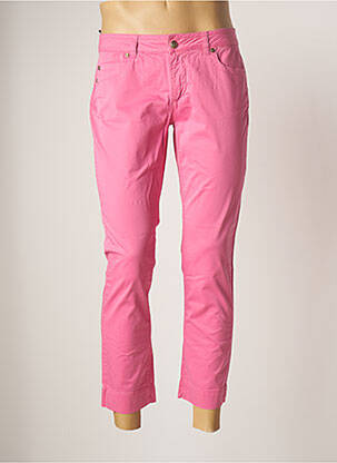 Pantalon 7/8 elasticitate talie joasă roz MARINA YACHTING femeie