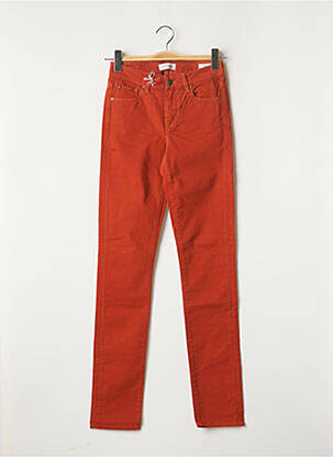 Pantalon slim elasticitate mărime normală portocalie LEE COOPER femeie