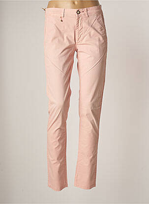 Pantalon chino roz JOE SAN femeie