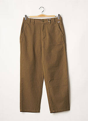 Pantalon drept mărime normală mărime normală verde TOMMY HILFIGER bărbat