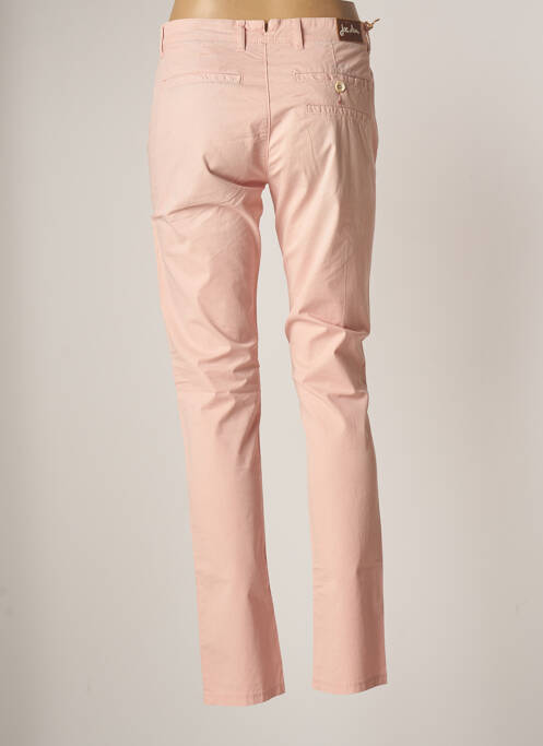 Pantalon chino roz JOE SAN femeie