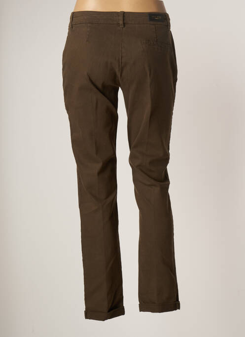 Blugi cu croială dreaptă verde ONE STEP femeie