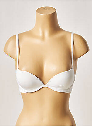 Sutien top sutien push-up top sutien push-up alb IMPETUS femeie