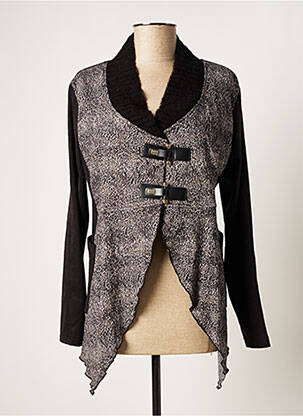 Vestă cu mâneci lungi negru QUATTRO femeie