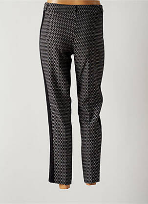 Pantalon 7/8 elasticitate mărime normală gri QUATTRO femeie