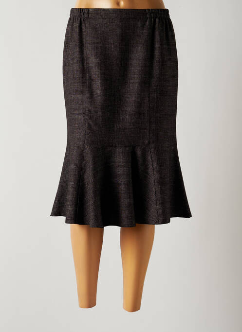 Fustă midi gri QUATTRO femeie