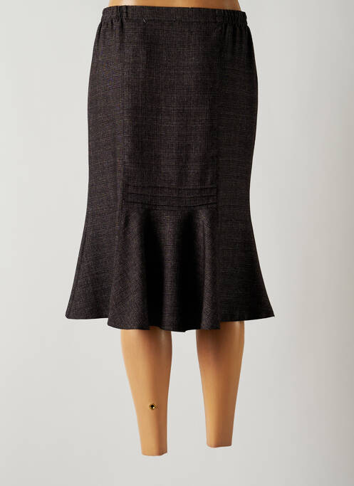 Fustă midi gri QUATTRO femeie