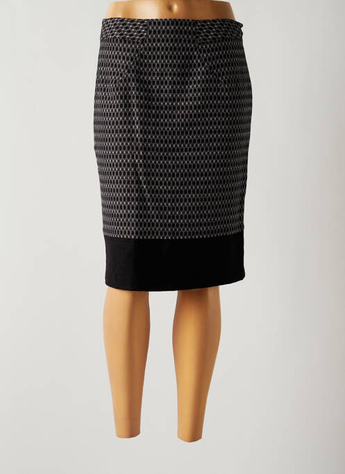 Fustă midi negru QUATTRO femeie