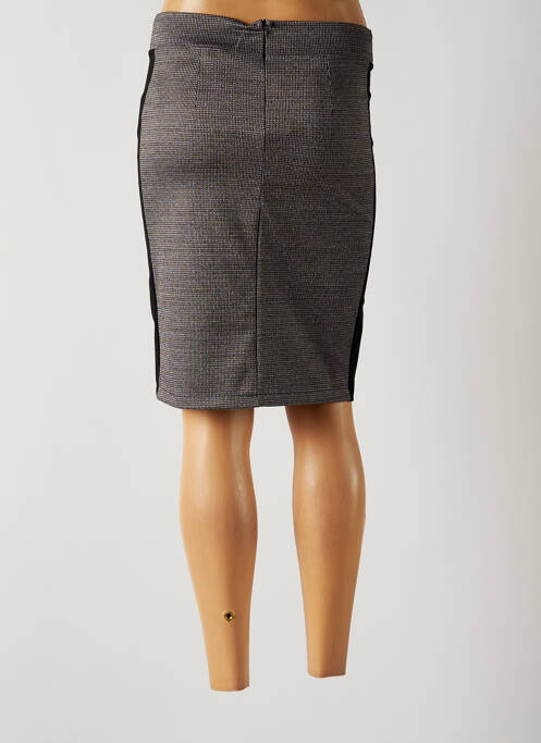 Fustă midi negru QUATTRO femeie