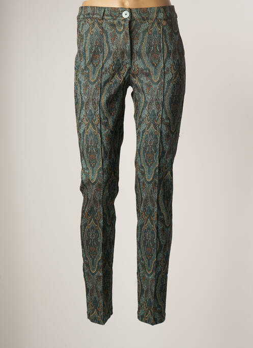 Pantalon chino verde LE PETIT BAIGNEUR femeie