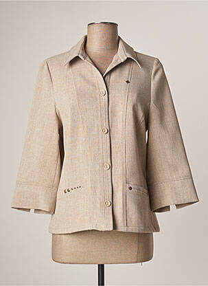 Jachete casual bej FRANCE RIVOIRE femeie