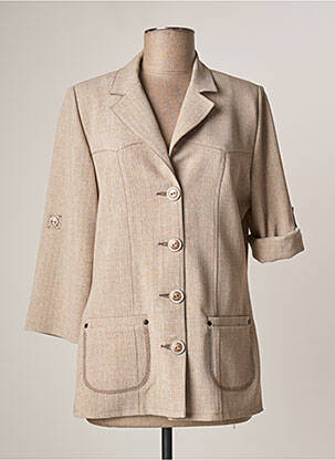 Jachete casual bej FRANCE RIVOIRE femeie