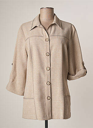 Jachete casual buzunare bej IMPULSION femeie