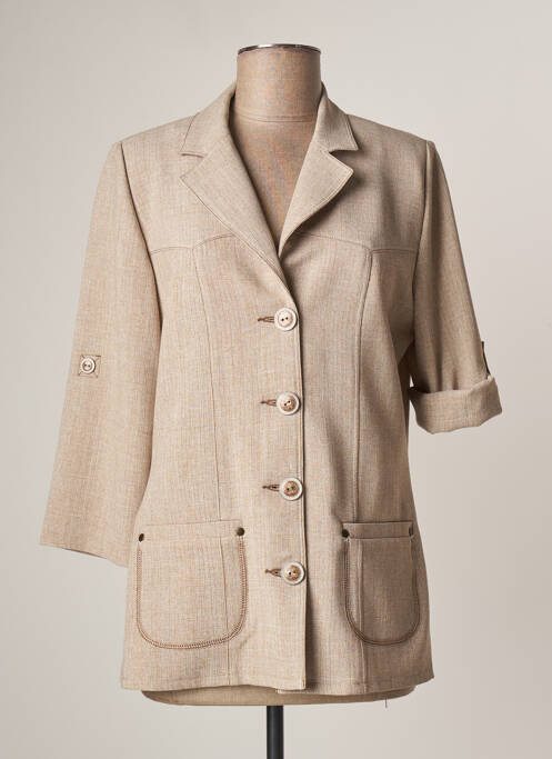 Jachete casual bej FRANCE RIVOIRE femeie