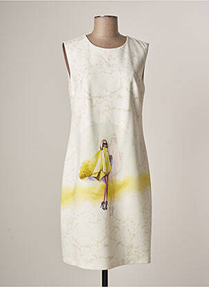 Rochie midi alb MERI & ESCA femeie