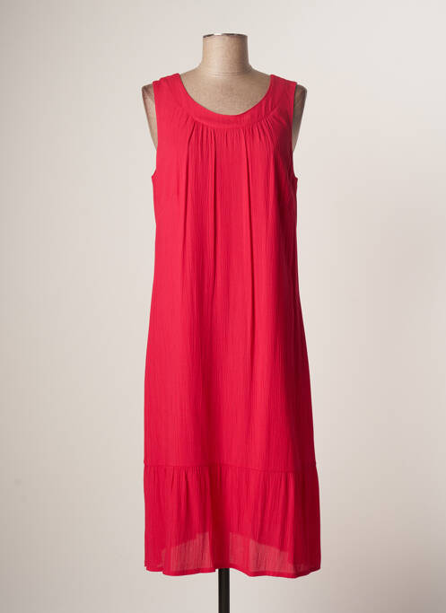 Rochie midi roz MERI & ESCA femeie