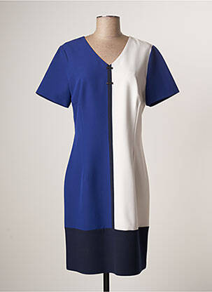 Rochie midi albastru FRANCE RIVOIRE femeie