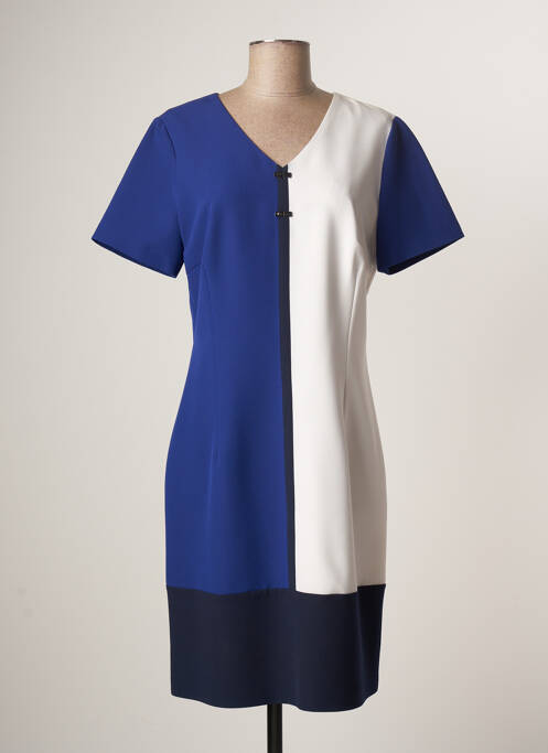 Rochie midi albastru FRANCE RIVOIRE femeie