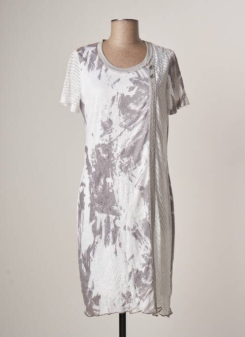 Rochie midi gri MERI & ESCA femeie