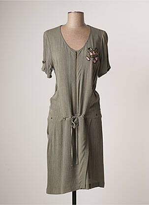 Rochie midi verde MERI & ESCA femeie