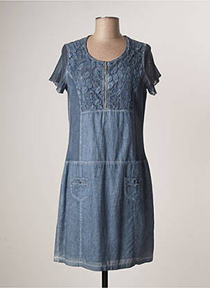 Rochie midi albastru MERI & ESCA femeie