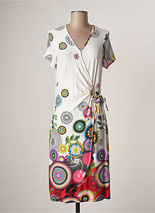 Rochie midi alb MERI & ESCA femeie