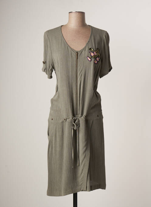 Rochie midi verde MERI & ESCA femeie