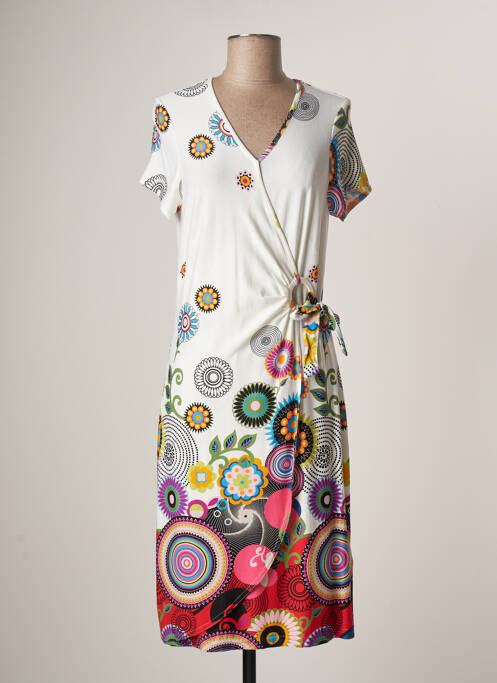 Rochie midi alb MERI & ESCA femeie