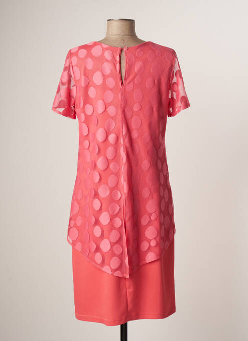 Rochie midi roz GUY DUBOUIS femeie