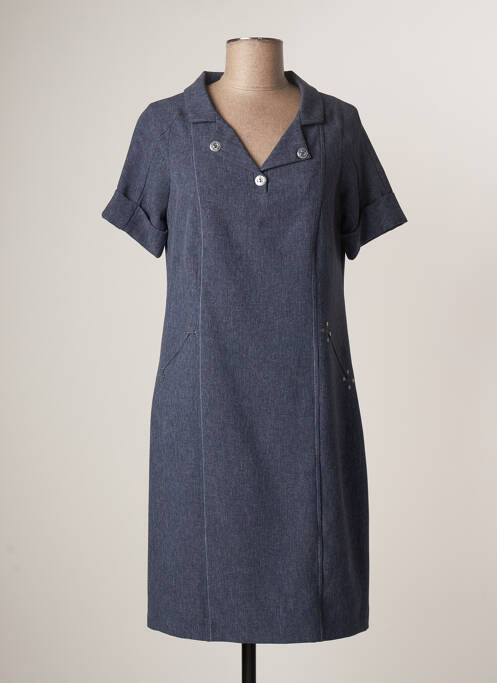 Rochie midi albastru GUY DUBOUIS femeie