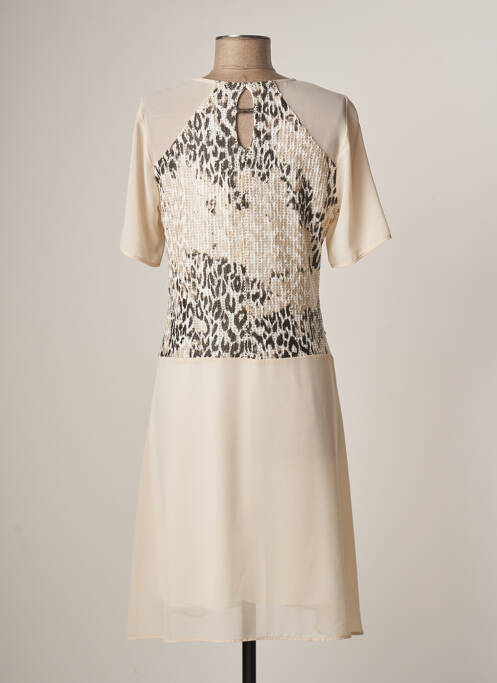 Rochie midi bej MERI & ESCA femeie