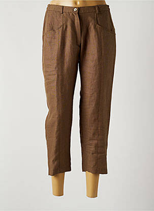 Pantalon trei sferturi verde GUY DUBOUIS femeie