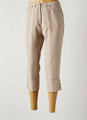 Pantalon trei sferturi bej GUY DUBOUIS femeie