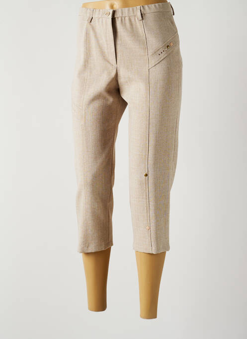 Pantalon trei sferturi bej GUY DUBOUIS femeie