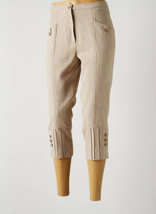 Pantalon trei sferturi bej GUY DUBOUIS femeie