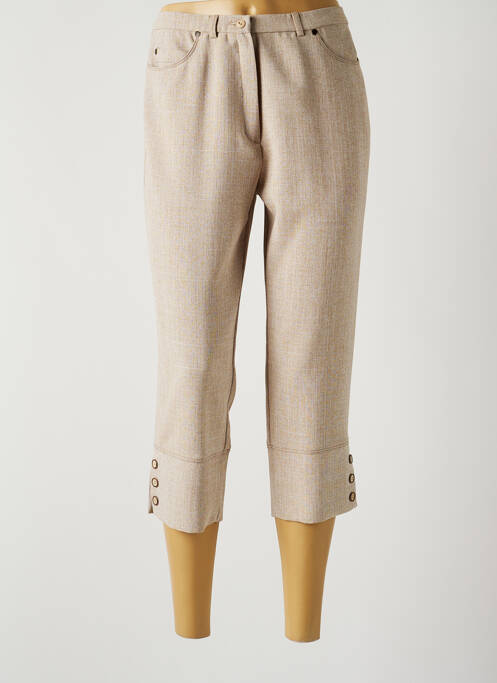 Pantalon trei sferturi bej GUY DUBOUIS femeie