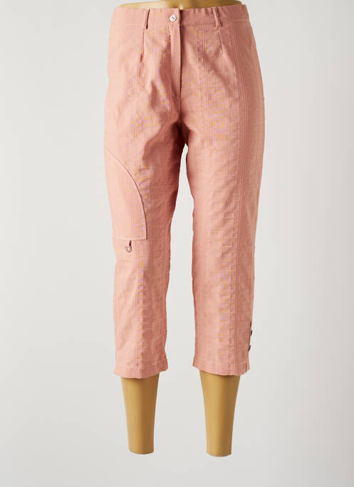 Pantalon trei sferturi roz MERI & ESCA femeie