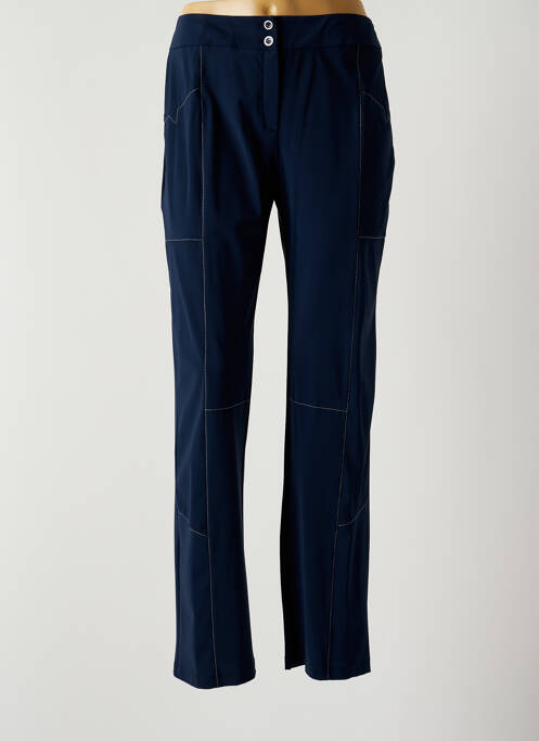 Pantalon drept albastru FRANCE RIVOIRE femeie