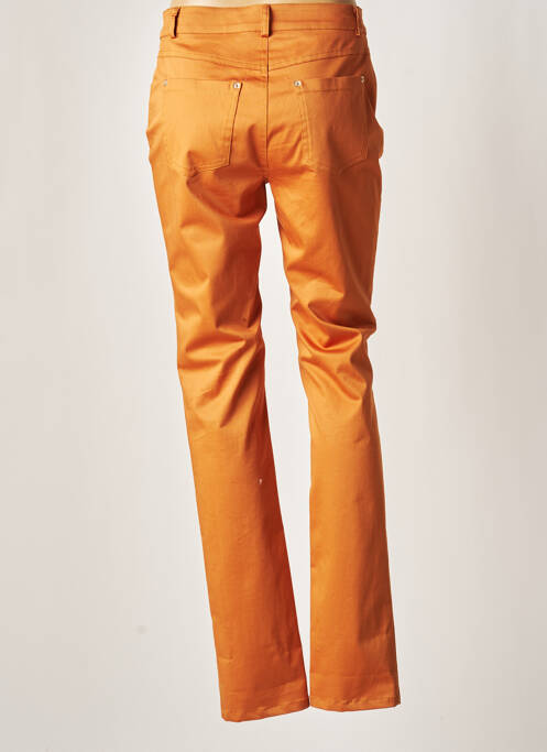 Pantalon drept portocaliu GREGORY PAT femeie