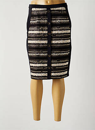 Fustă midi negru MERI & ESCA femeie