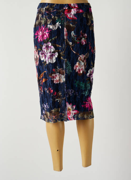 Fustă midi albastru FRANCE RIVOIRE femeie