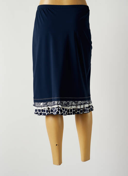 Fustă midi albastru FRANCE RIVOIRE femeie