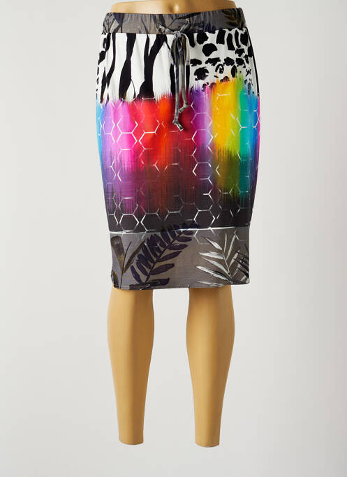 Fustă midi gri MERI & ESCA femeie