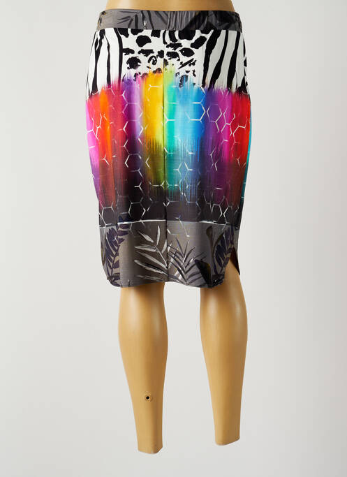 Fustă midi gri MERI & ESCA femeie