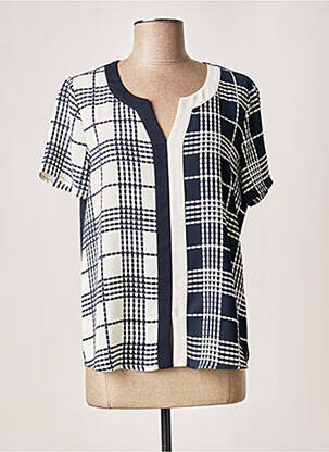 Top albastru FRANCE RIVOIRE femeie