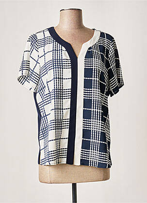 Top albastru FRANCE RIVOIRE femeie