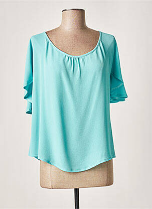 Top albastru FRANCE RIVOIRE femeie