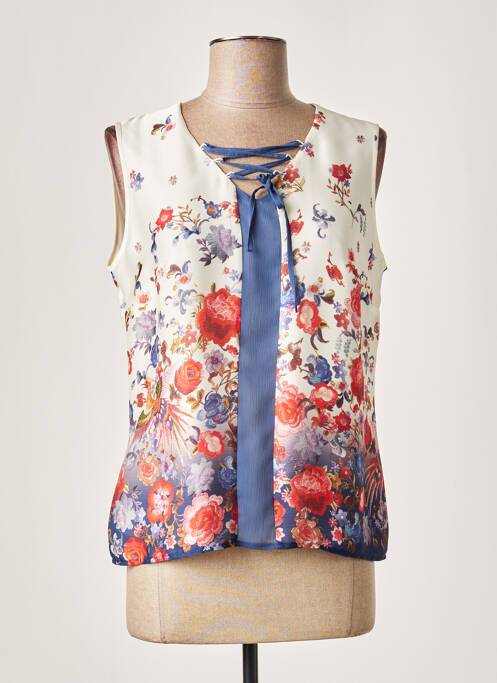 Top bej GUY DUBOUIS femeie